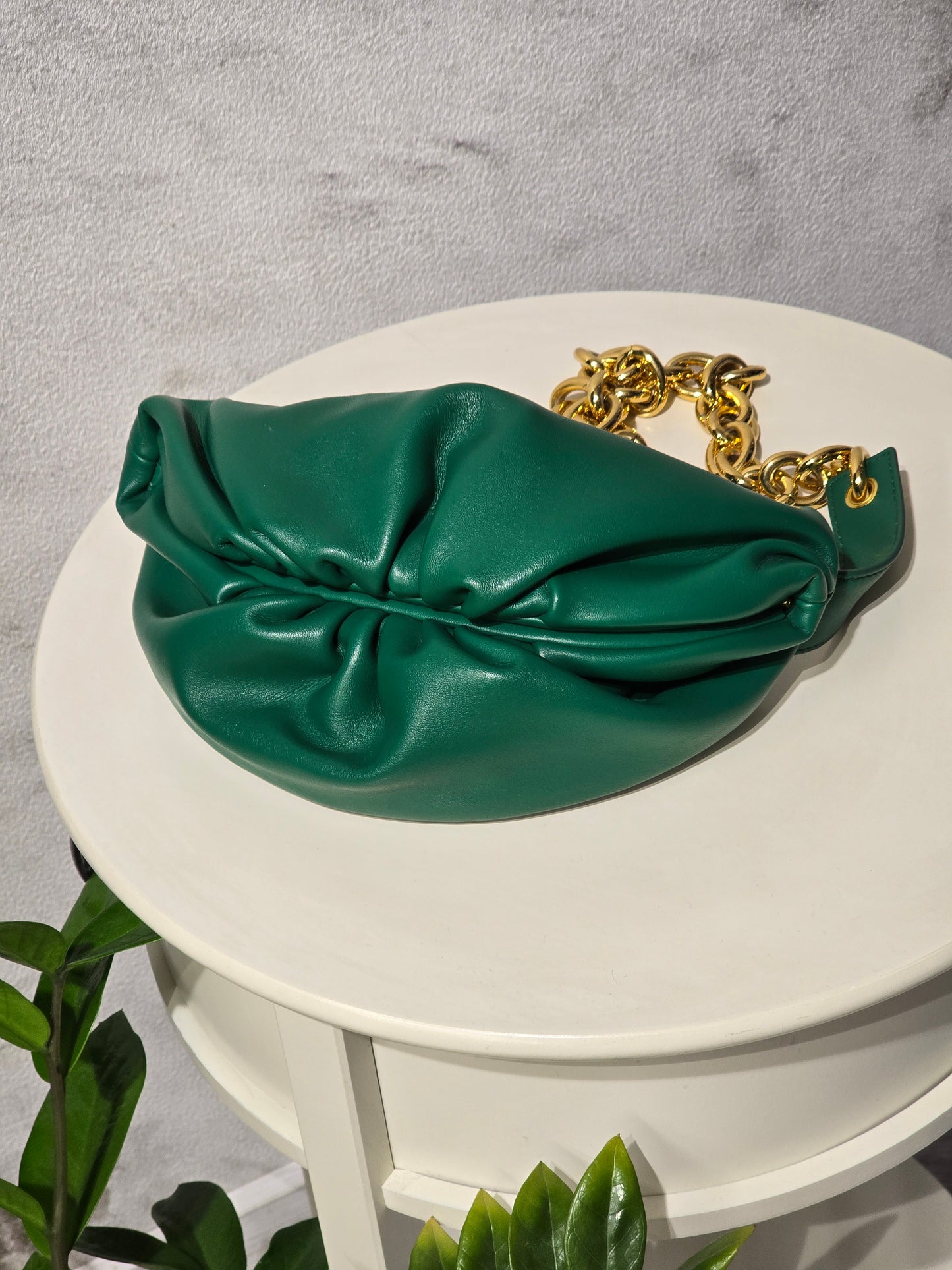 Дамска чанта от еко кожа - бежова