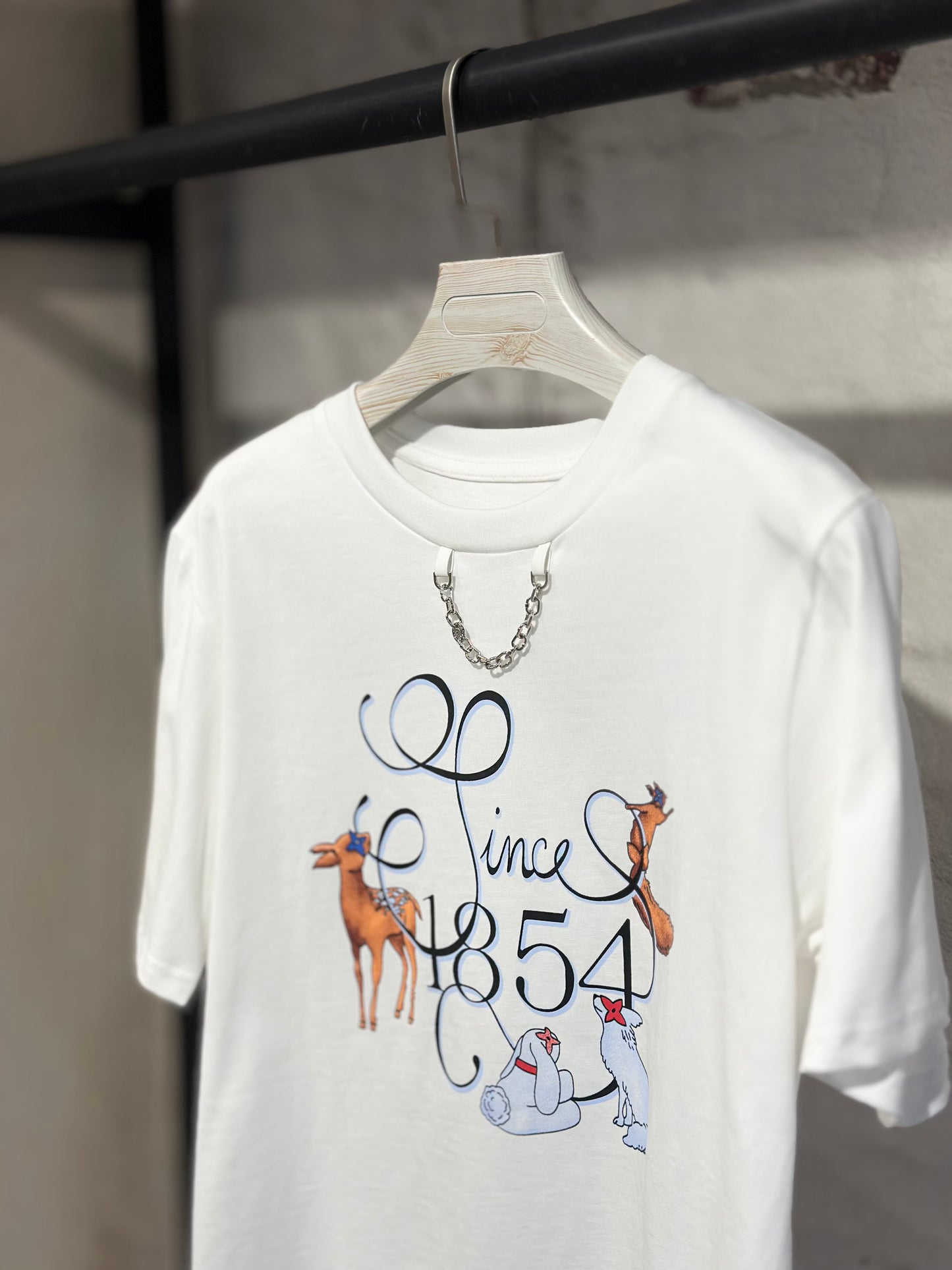 Дамска тениска Since-бяла