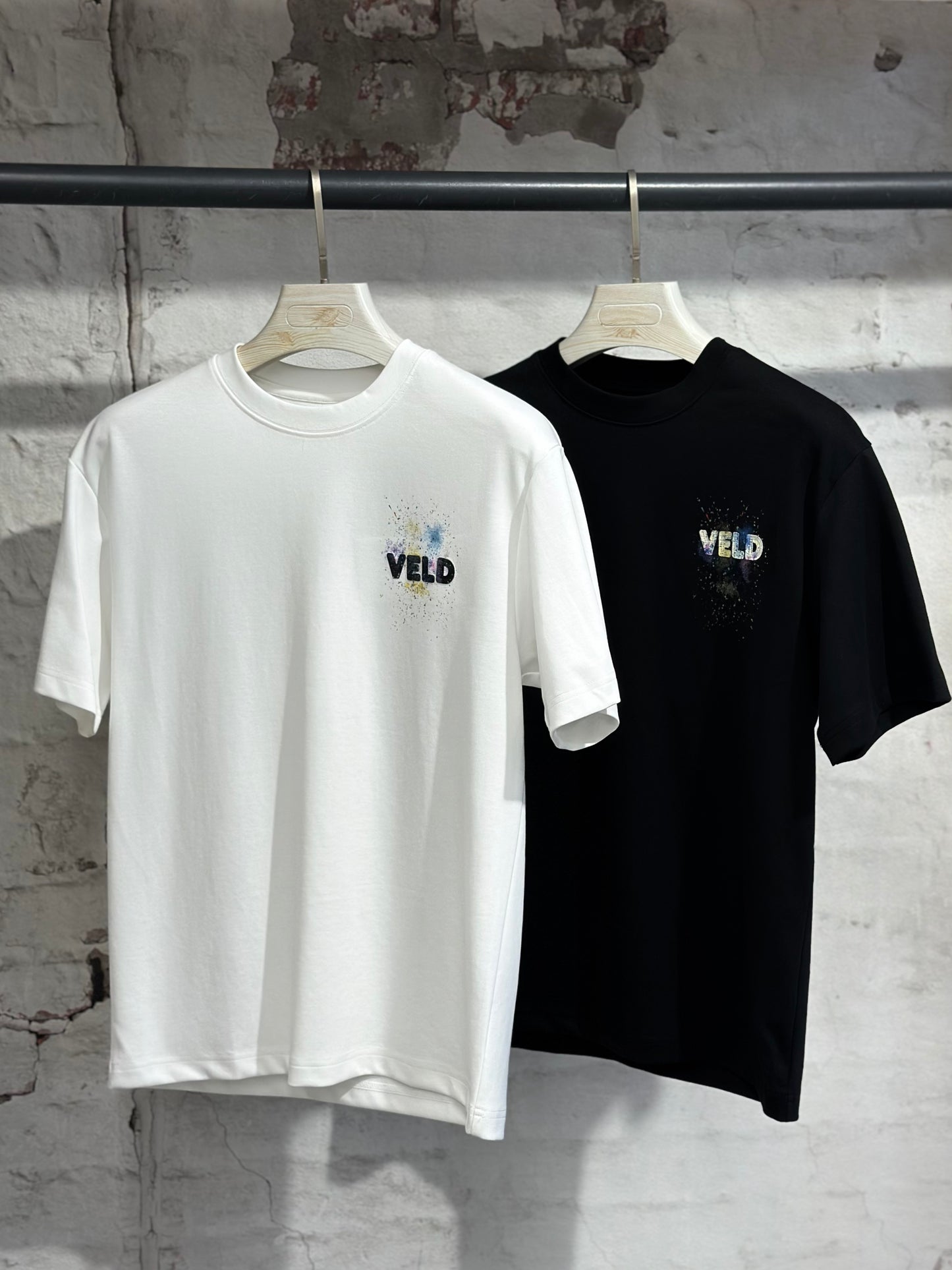 Мъжка тениска Veld-бяла