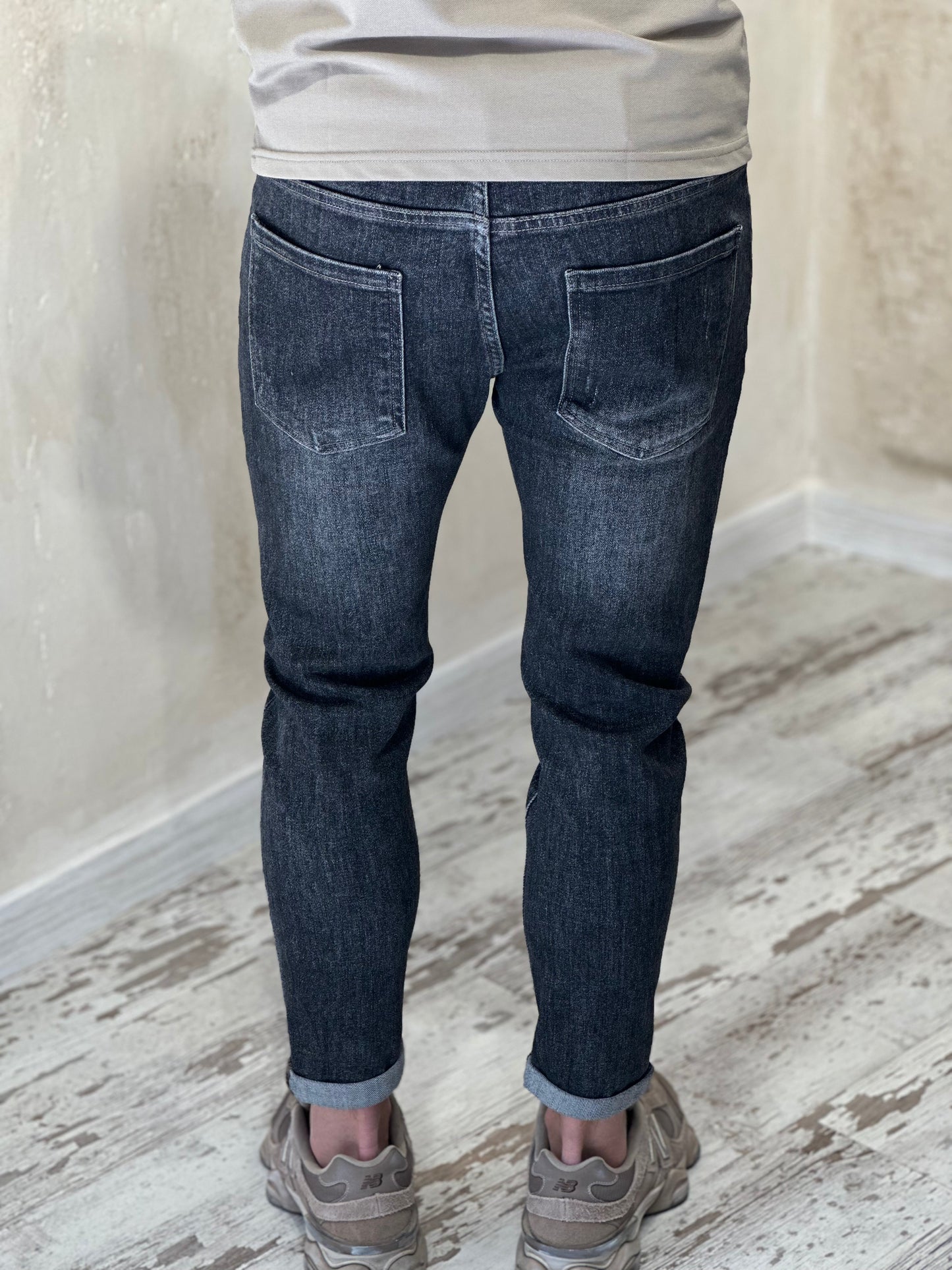 Мъжки еластични дънки