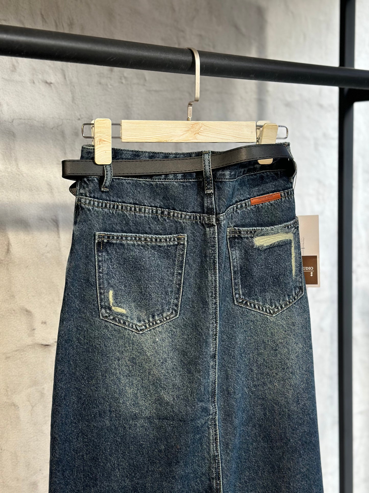 Дамска дънкова пола