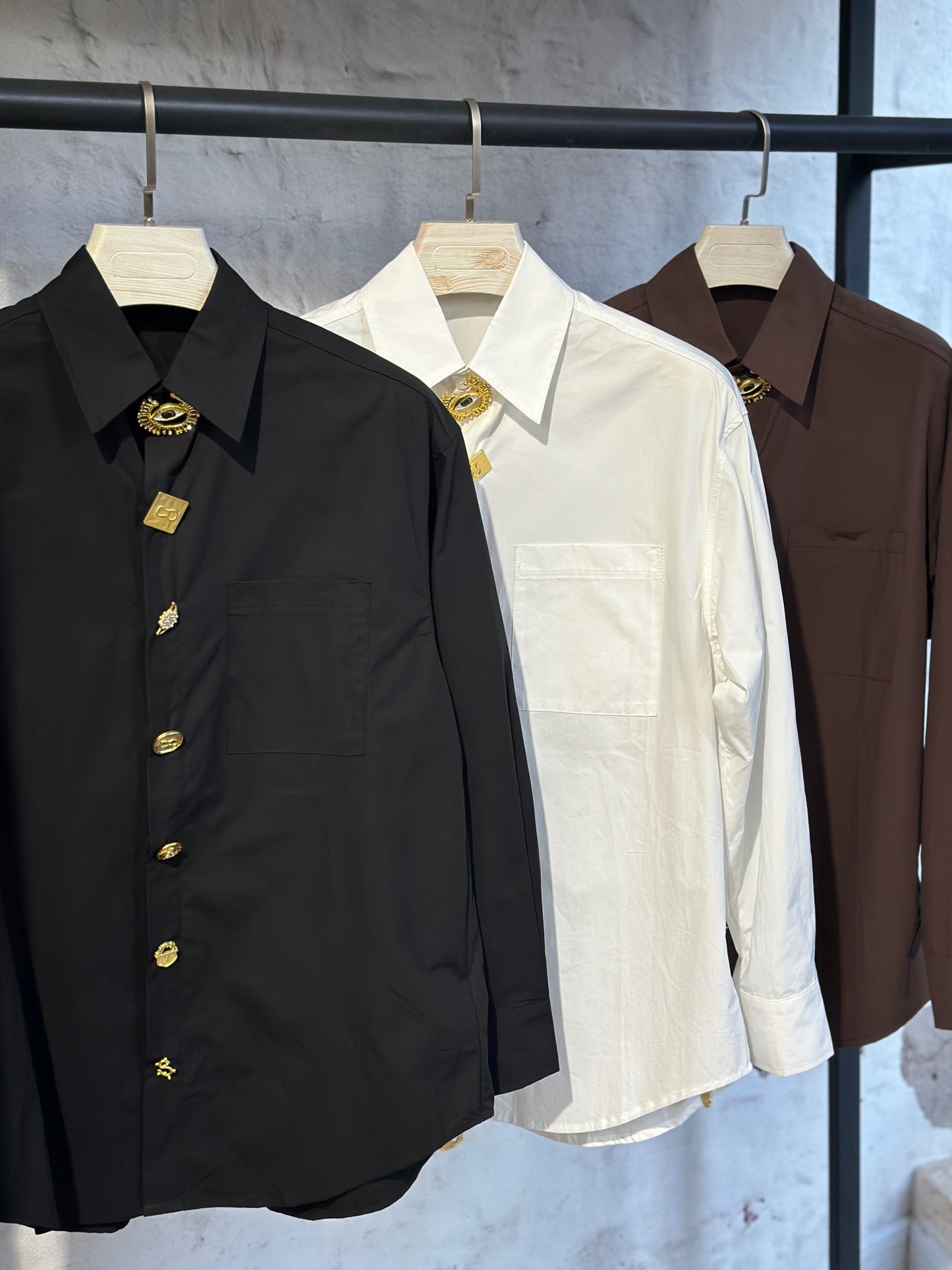 Дамска риза-черна