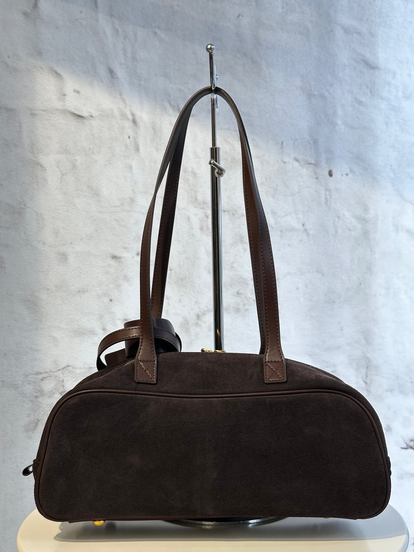 Дамска чанта от естествени материали-кафява