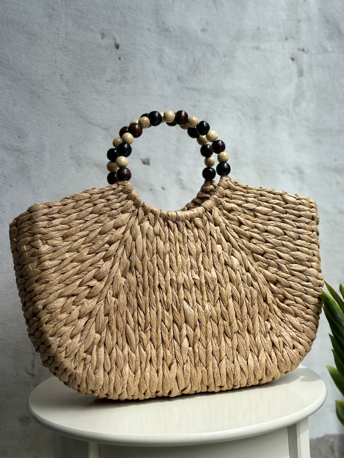 Плетена дамска чанта