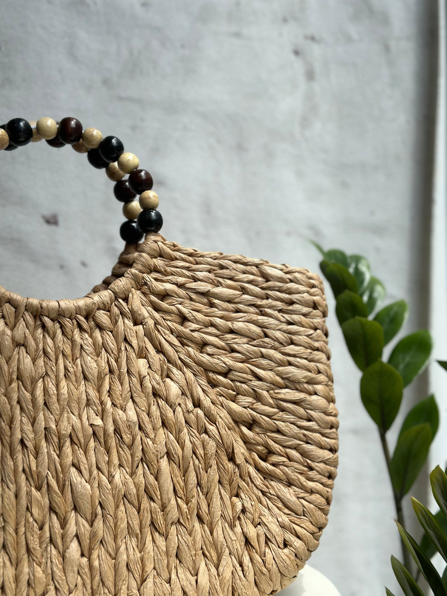 Плетена дамска чанта