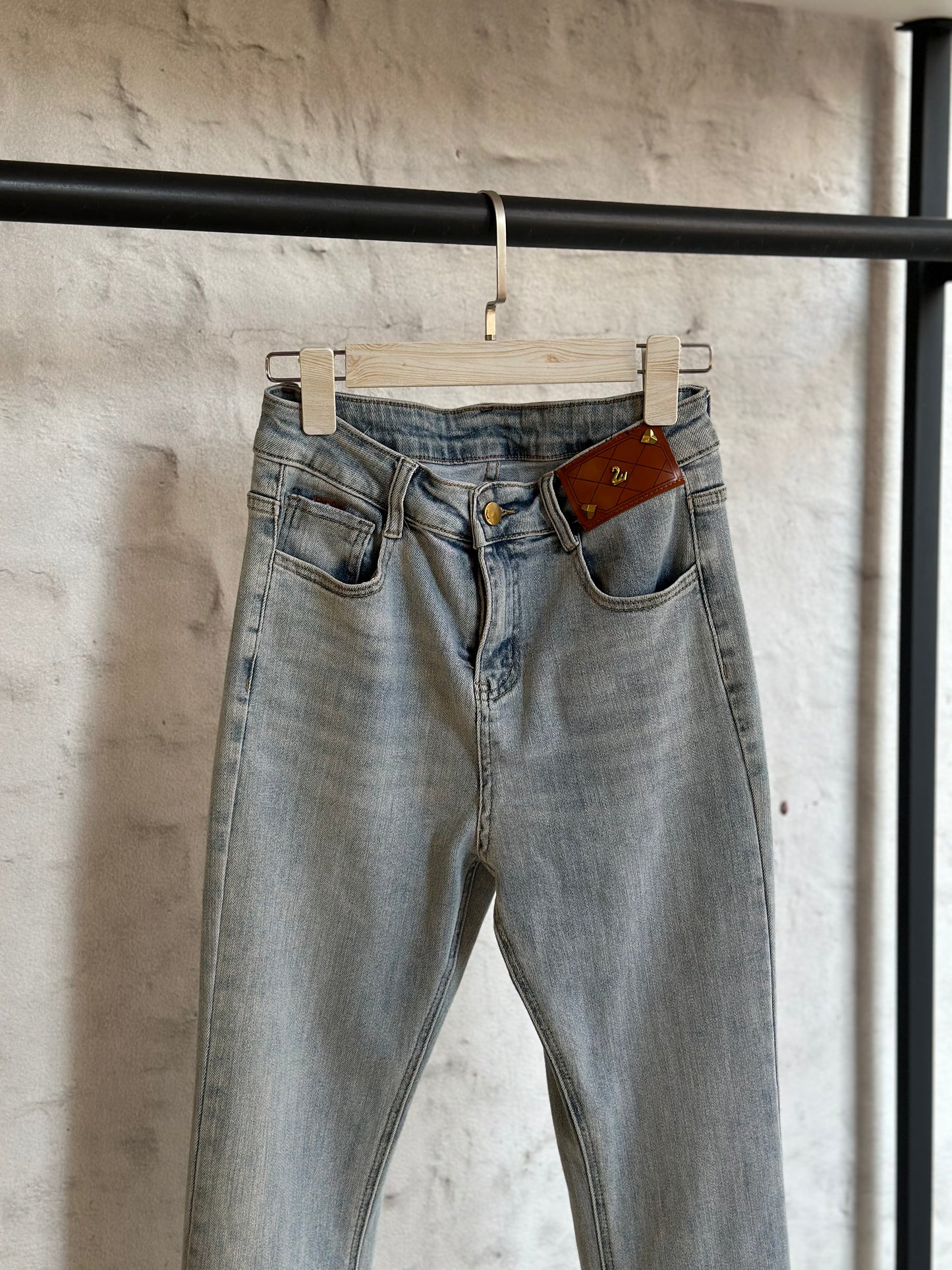 Дамски дънки тип чарлстон