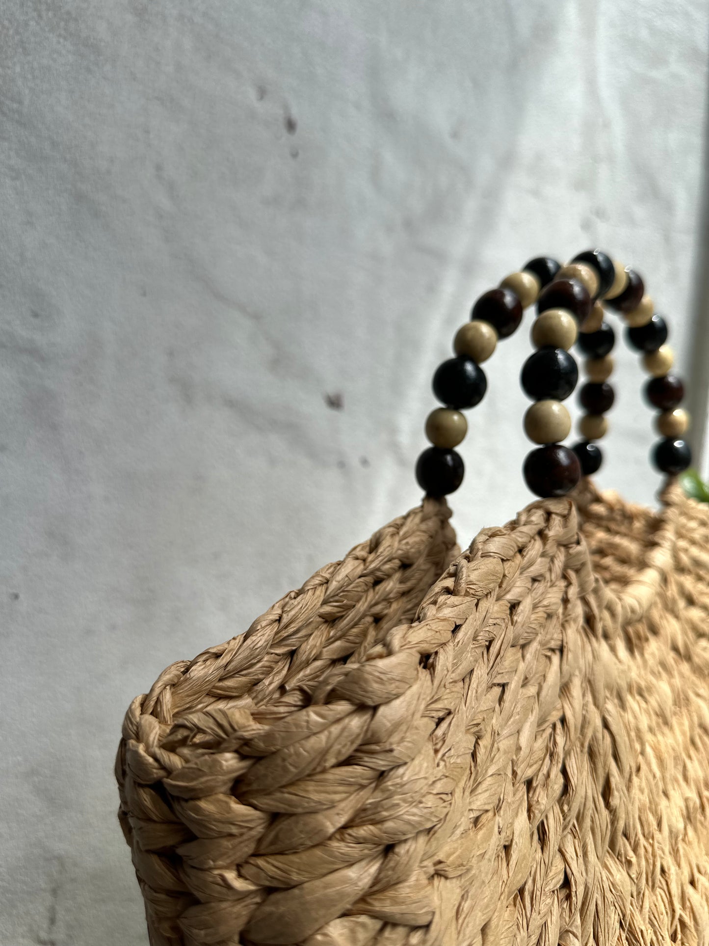 Плетена дамска чанта