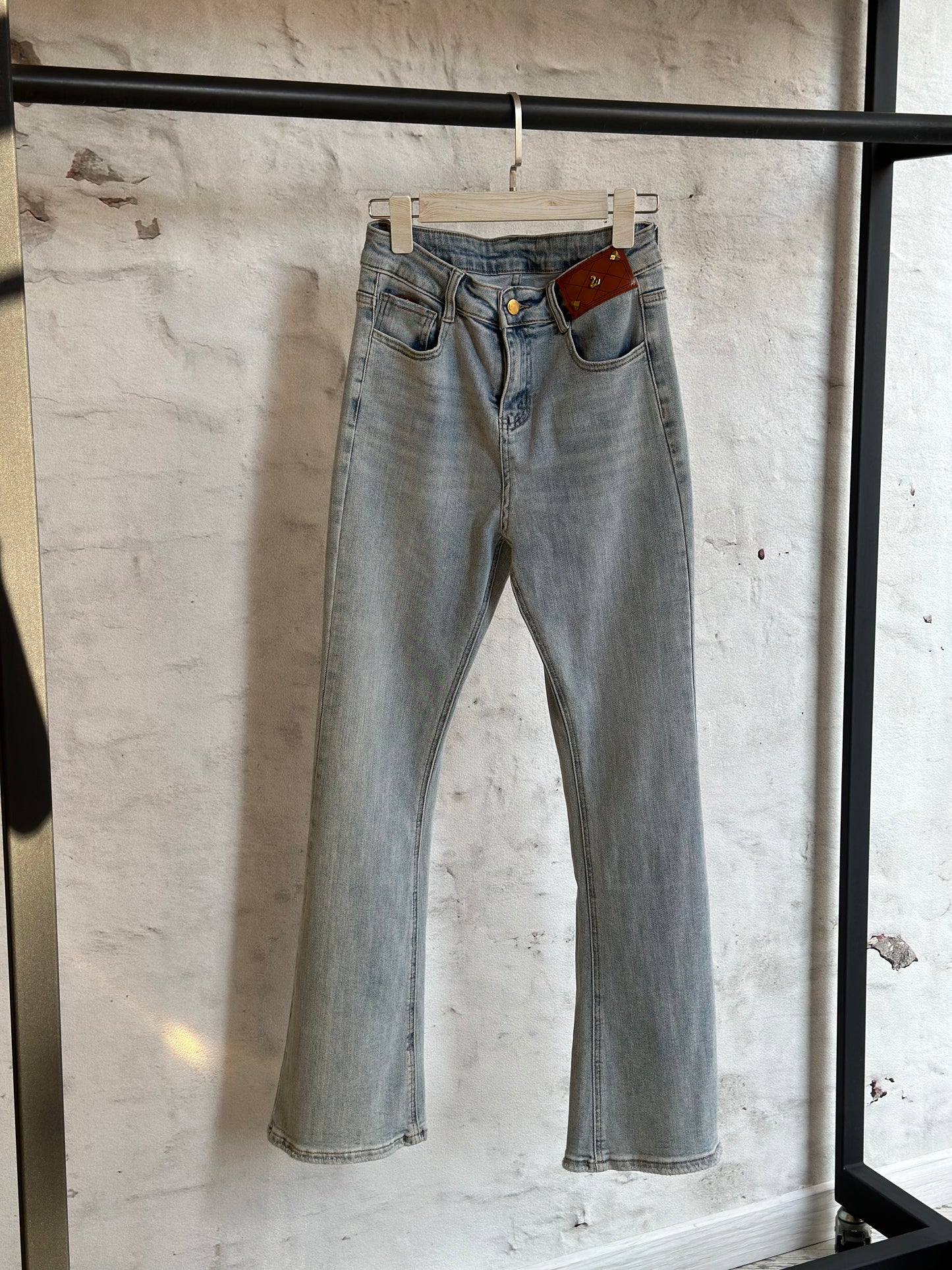 Дамски дънки тип чарлстон