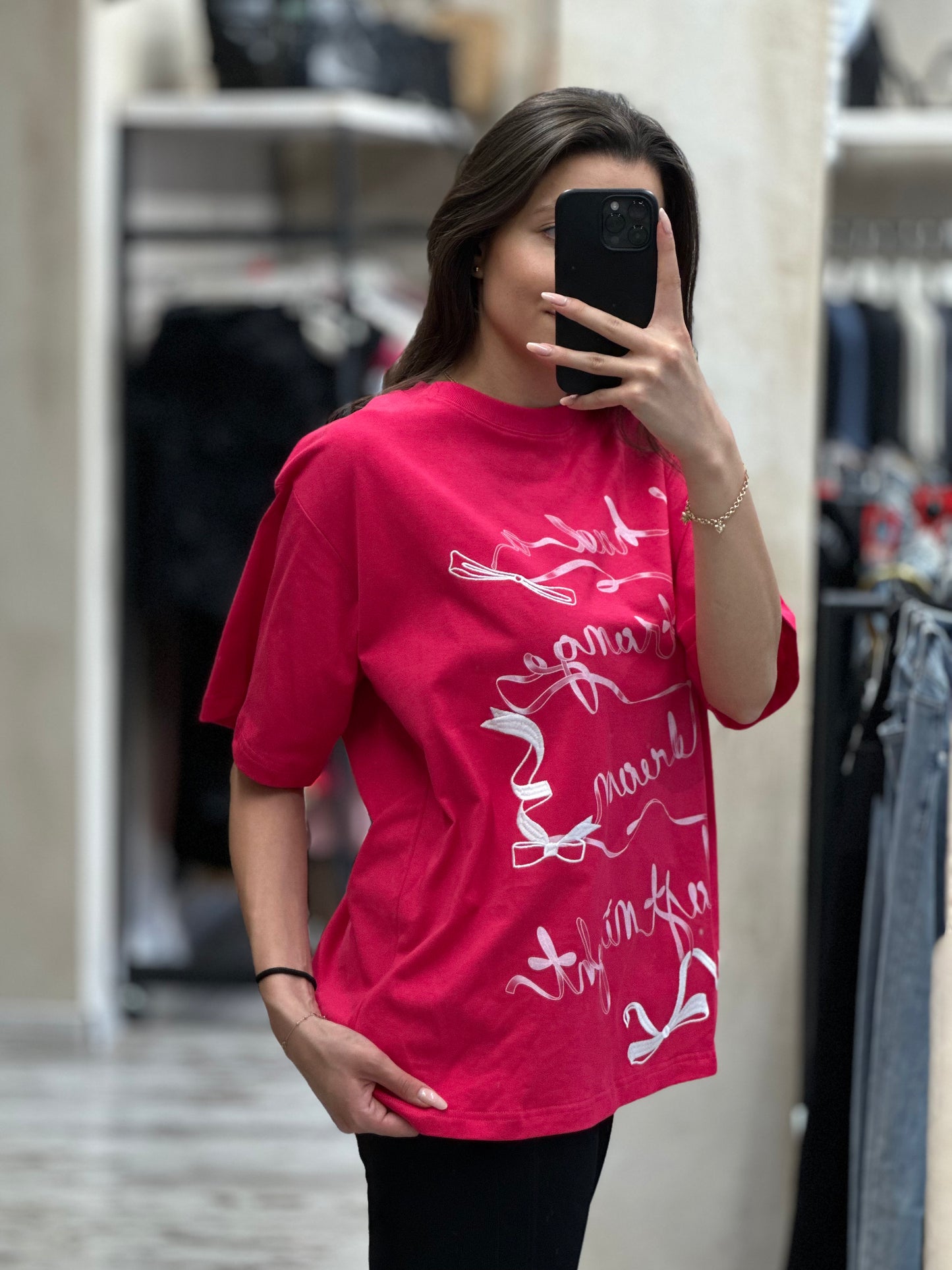 Дамска тениска Dream-циклама