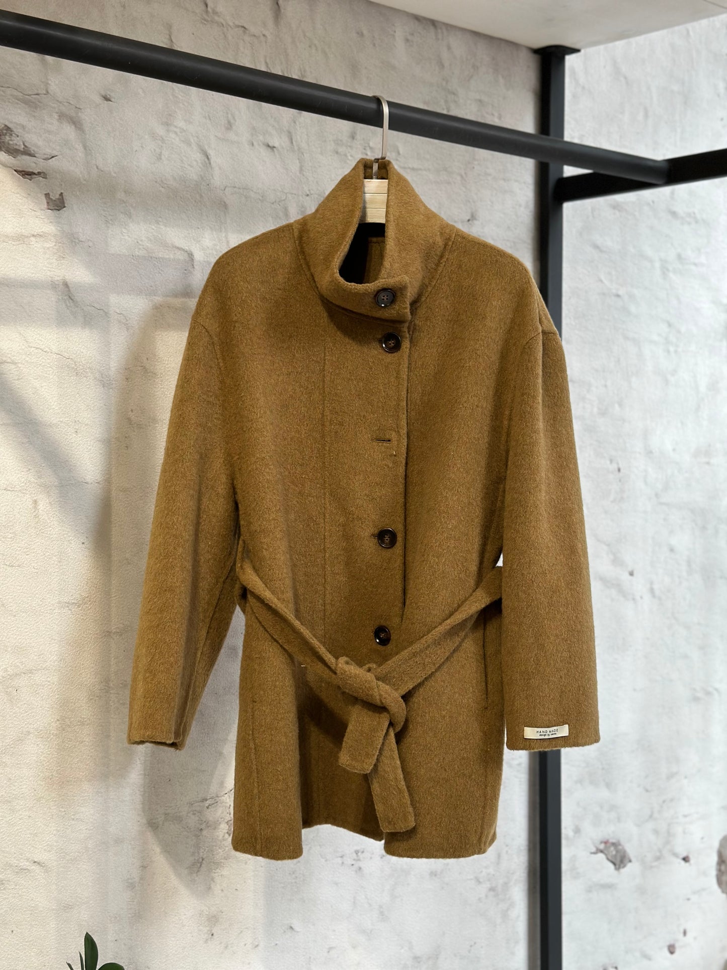 Дамско Палто - Горчица