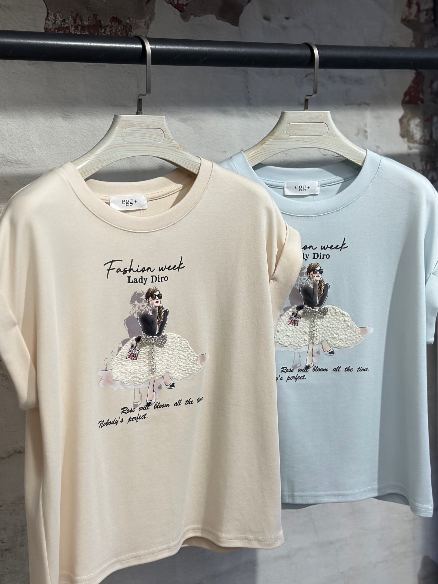 Дамска тениска Lady-синя