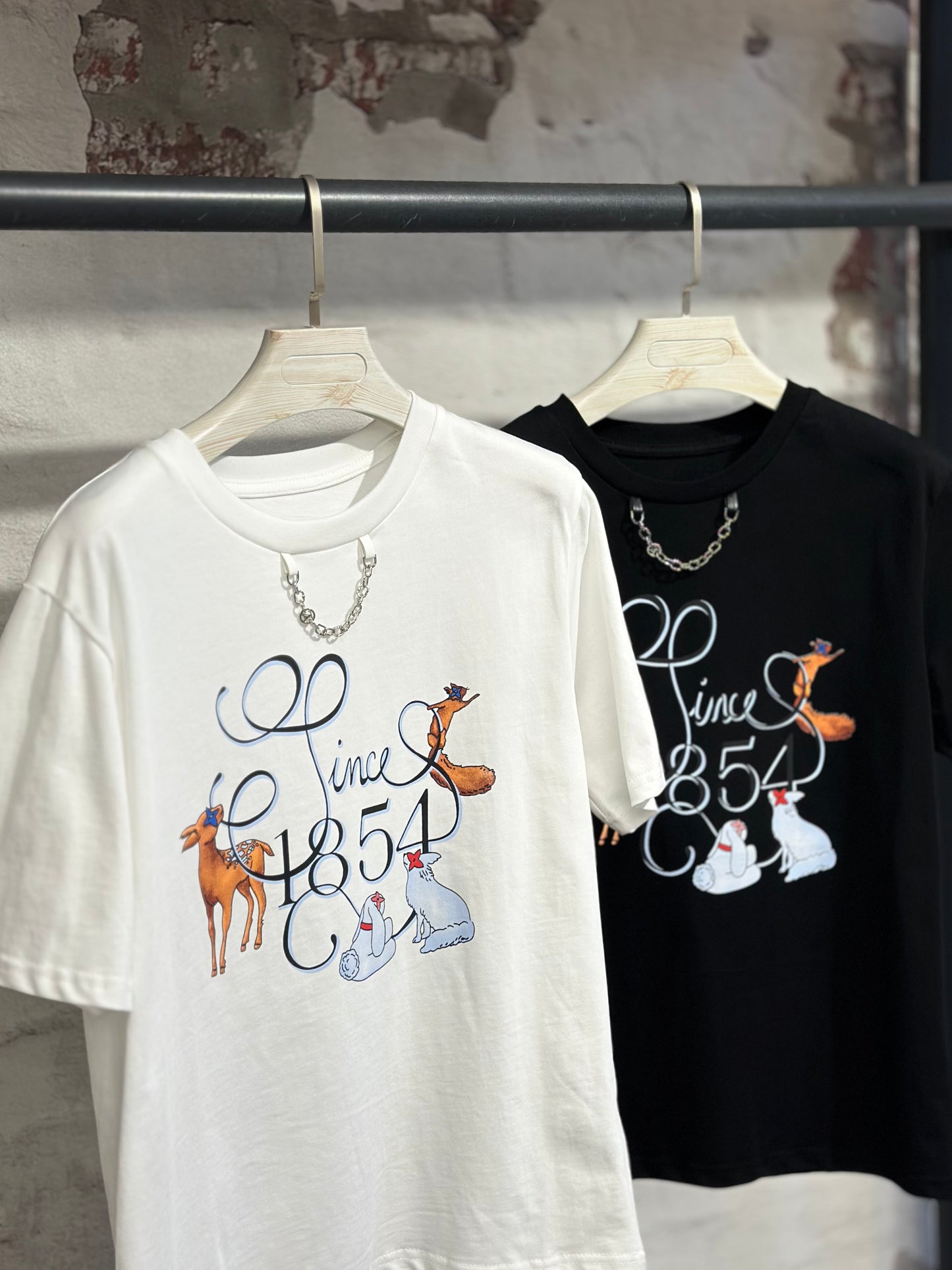 Дамска тениска Since-бяла