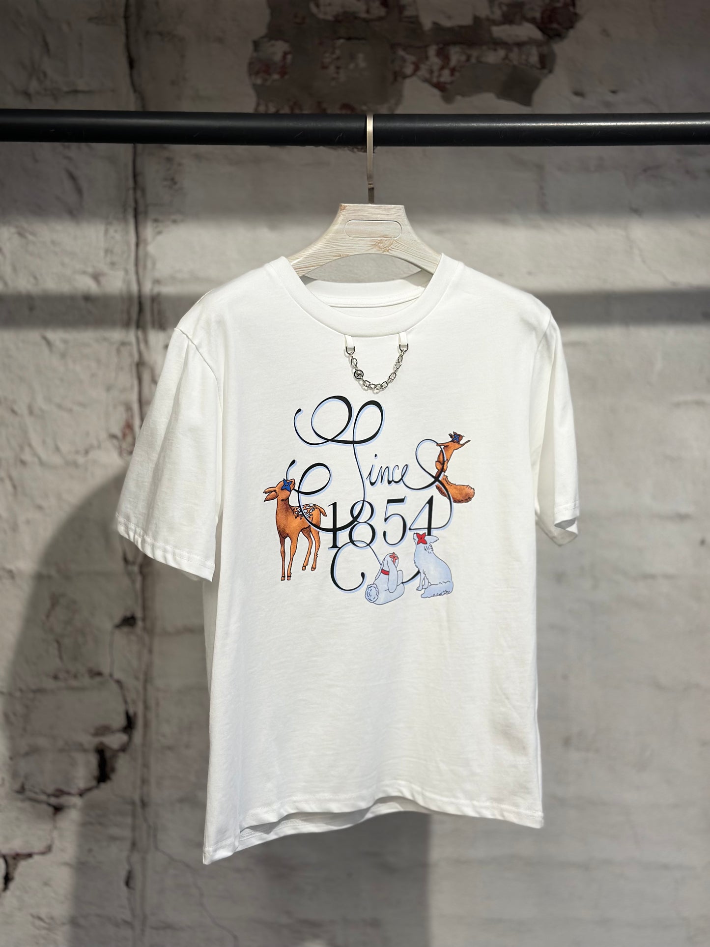 Дамска тениска Since-бяла