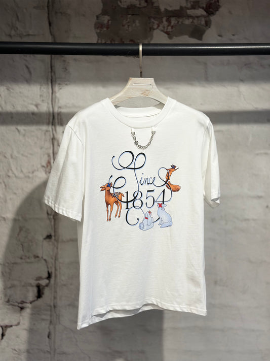 Дамска тениска Since-бяла