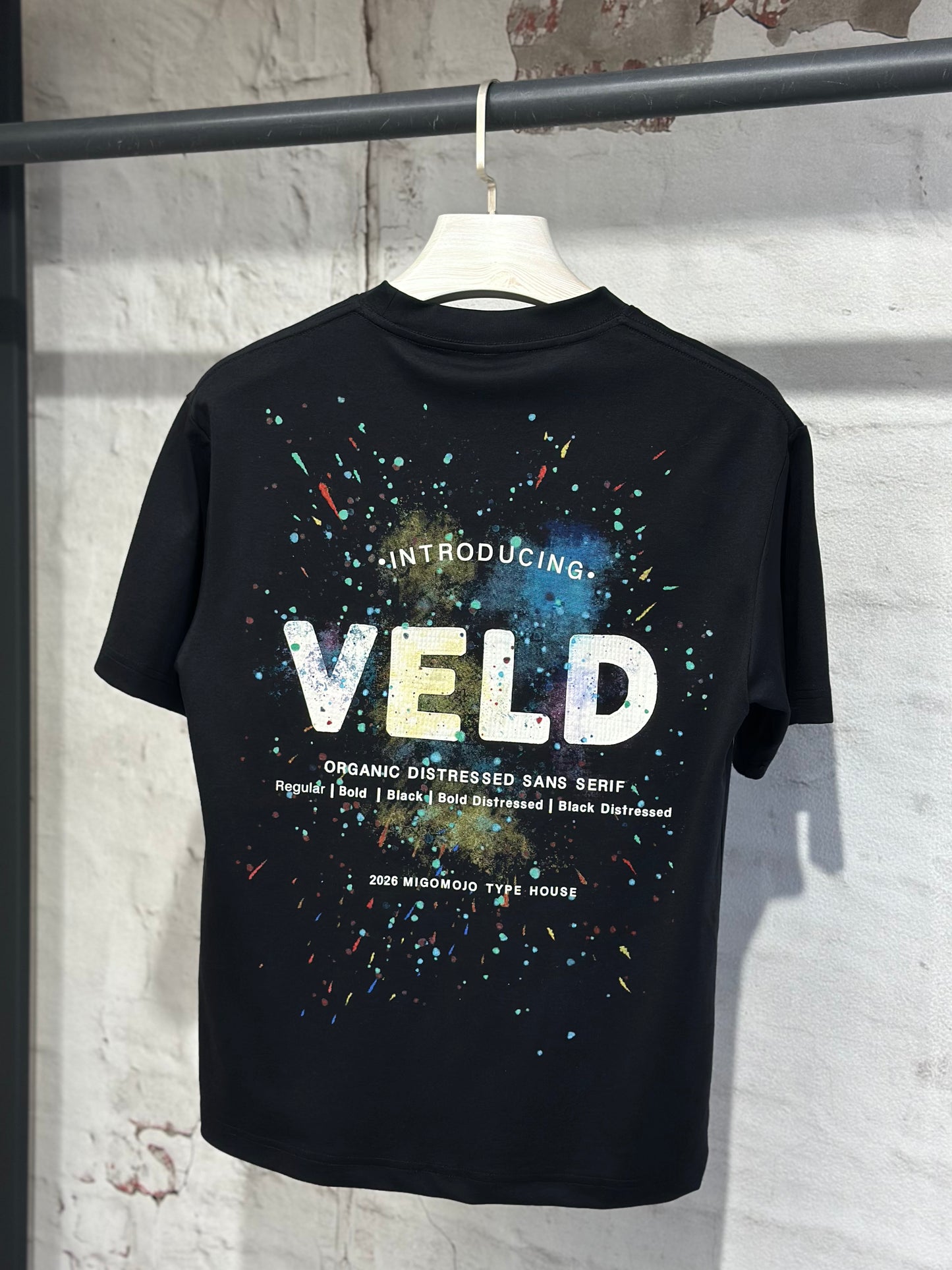 Мъжка тениска Veld-черна