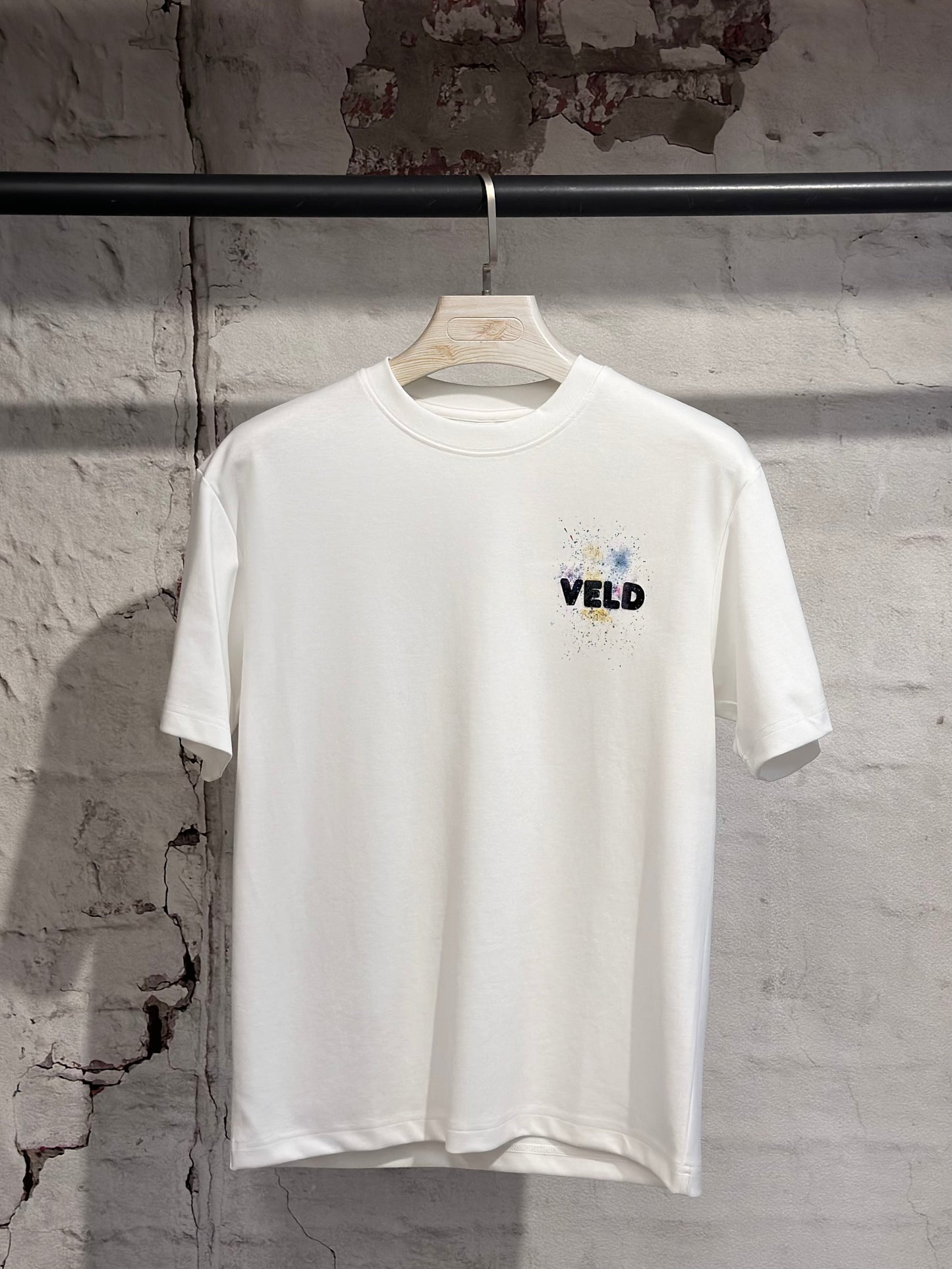 Мъжка тениска Veld-бяла