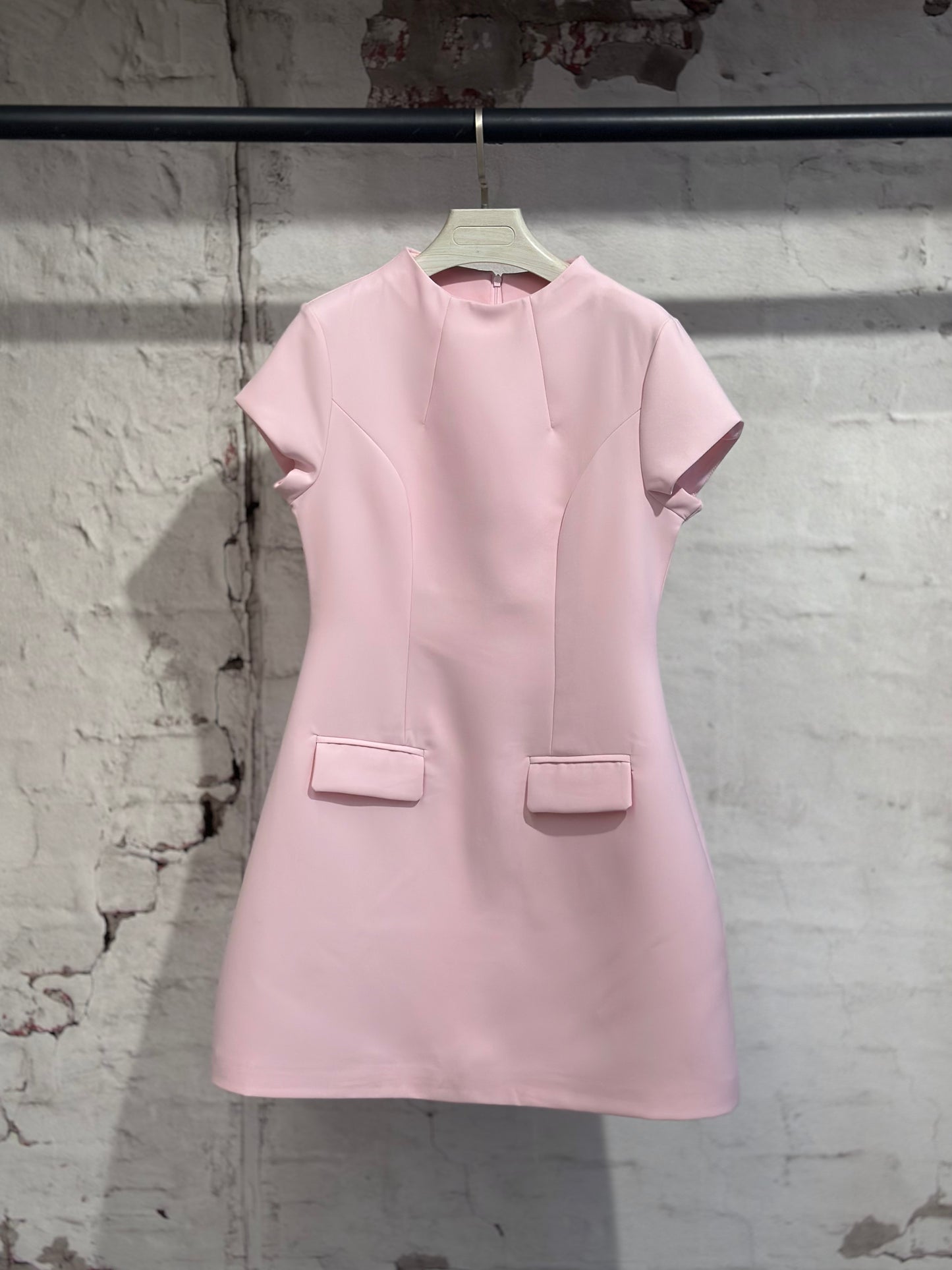 Дамска рокля- светло розово