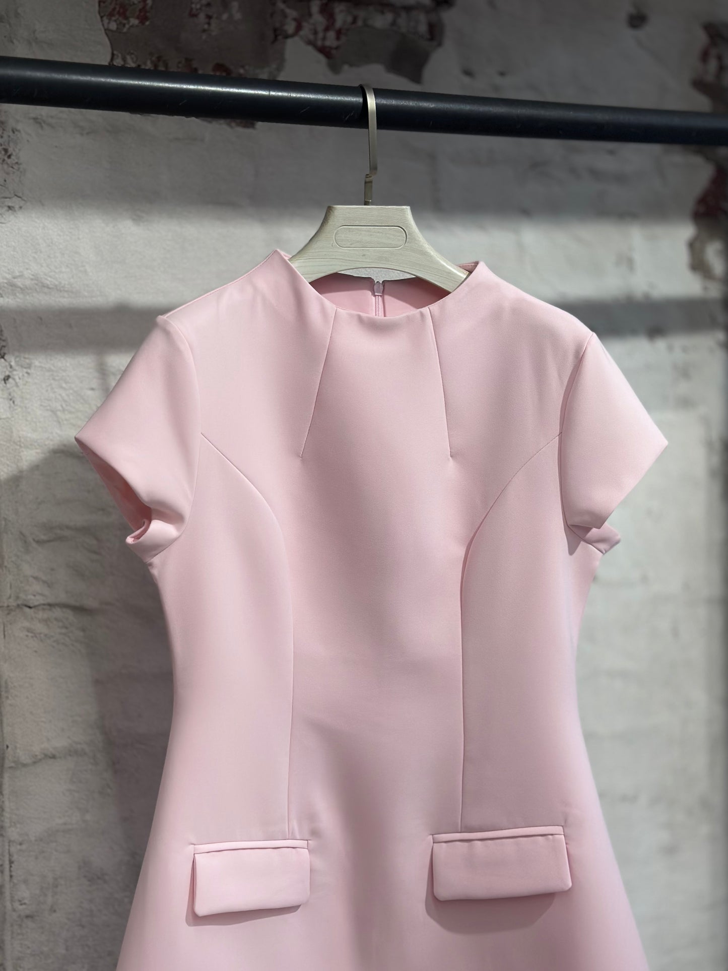 Дамска рокля- светло розово