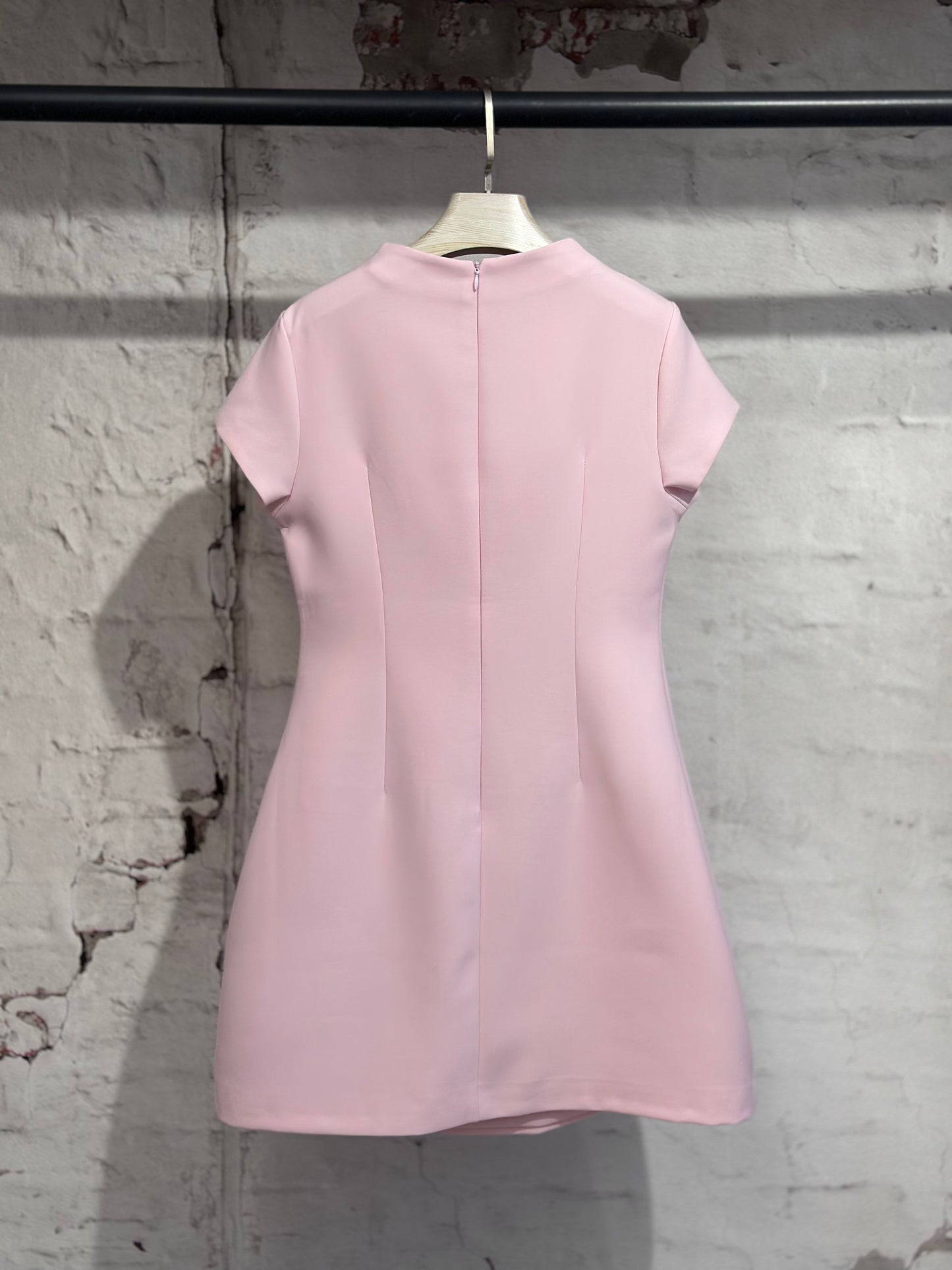 Дамска рокля- светло розово