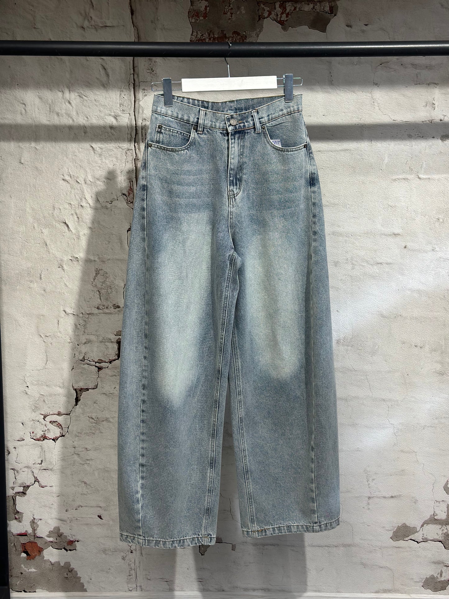 Дамски дънки с висока талия