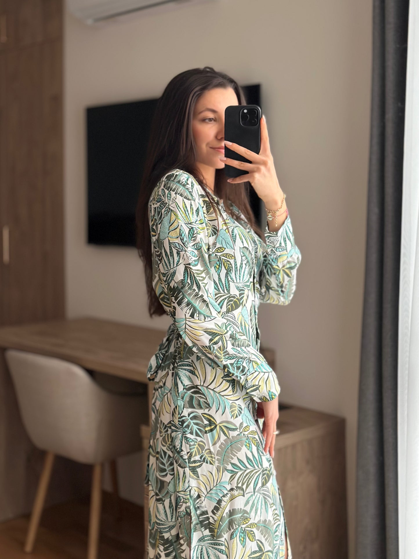 Лятна дамска рокля дълга