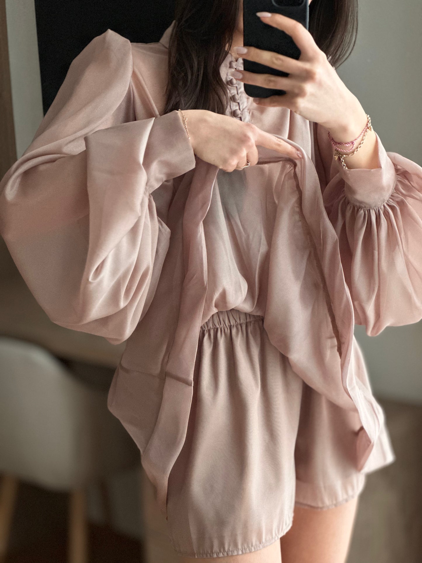 Дамска рокля Blush Elegance
