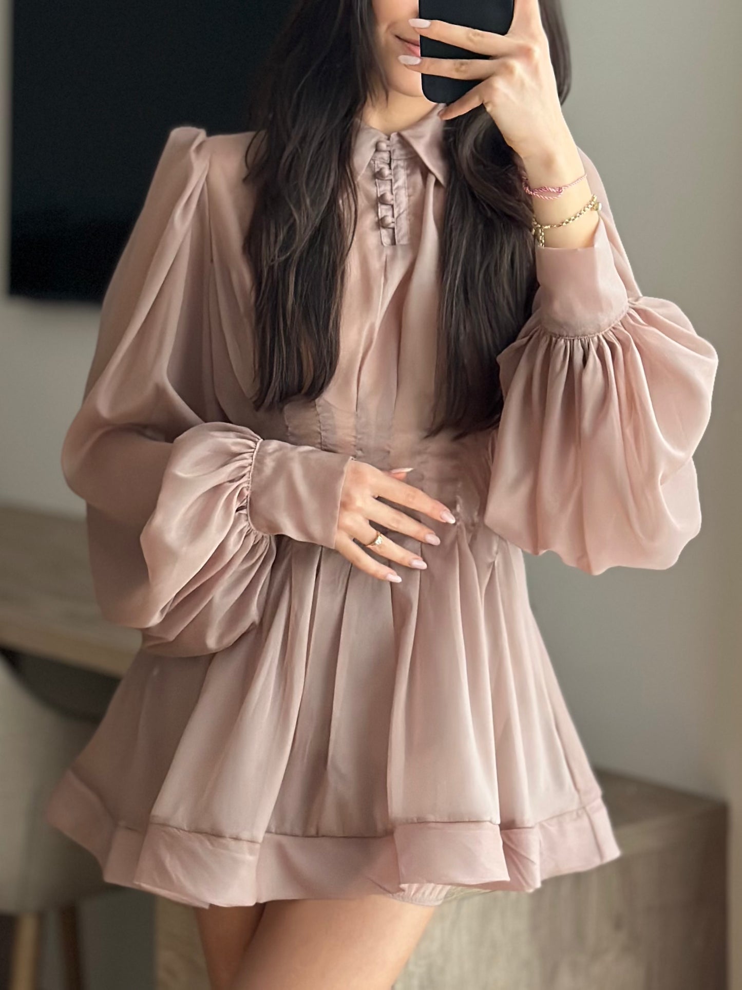 Дамска рокля Blush Elegance
