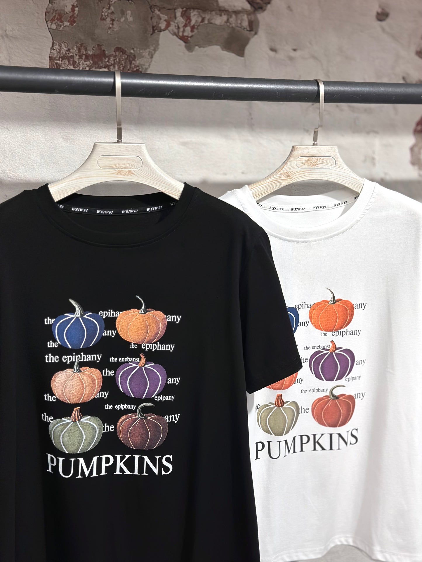 Дамска тениска Pumpkins- бяла