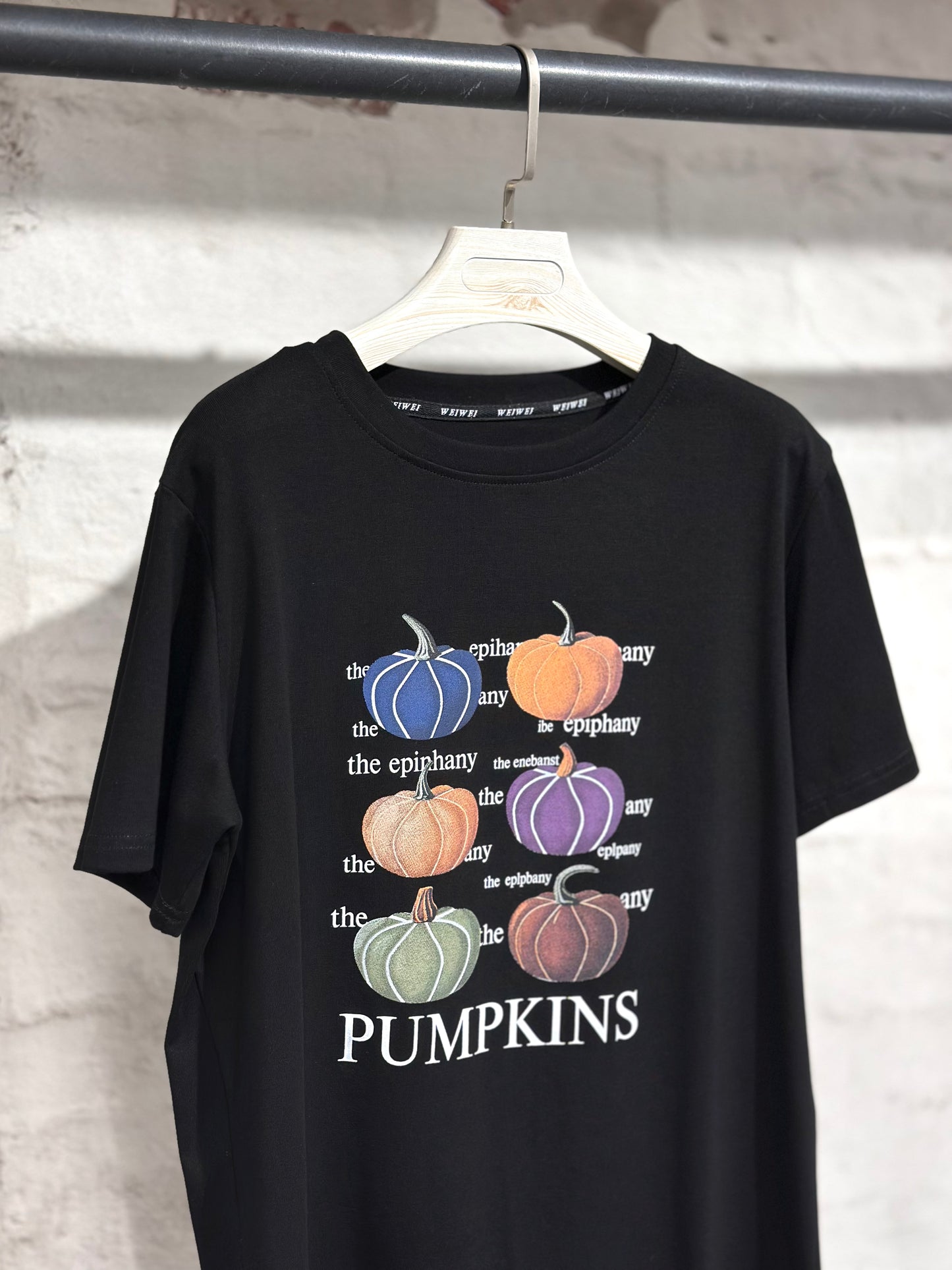 Дамска тениска Pumpkins- черна