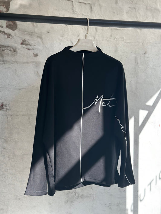 Дамска блуза Met-черна