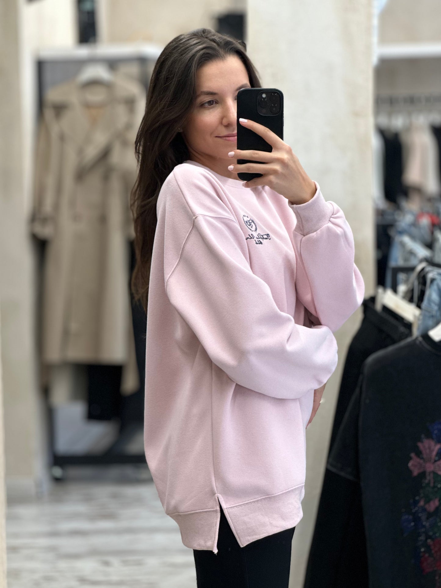 Дамска блуза -розова