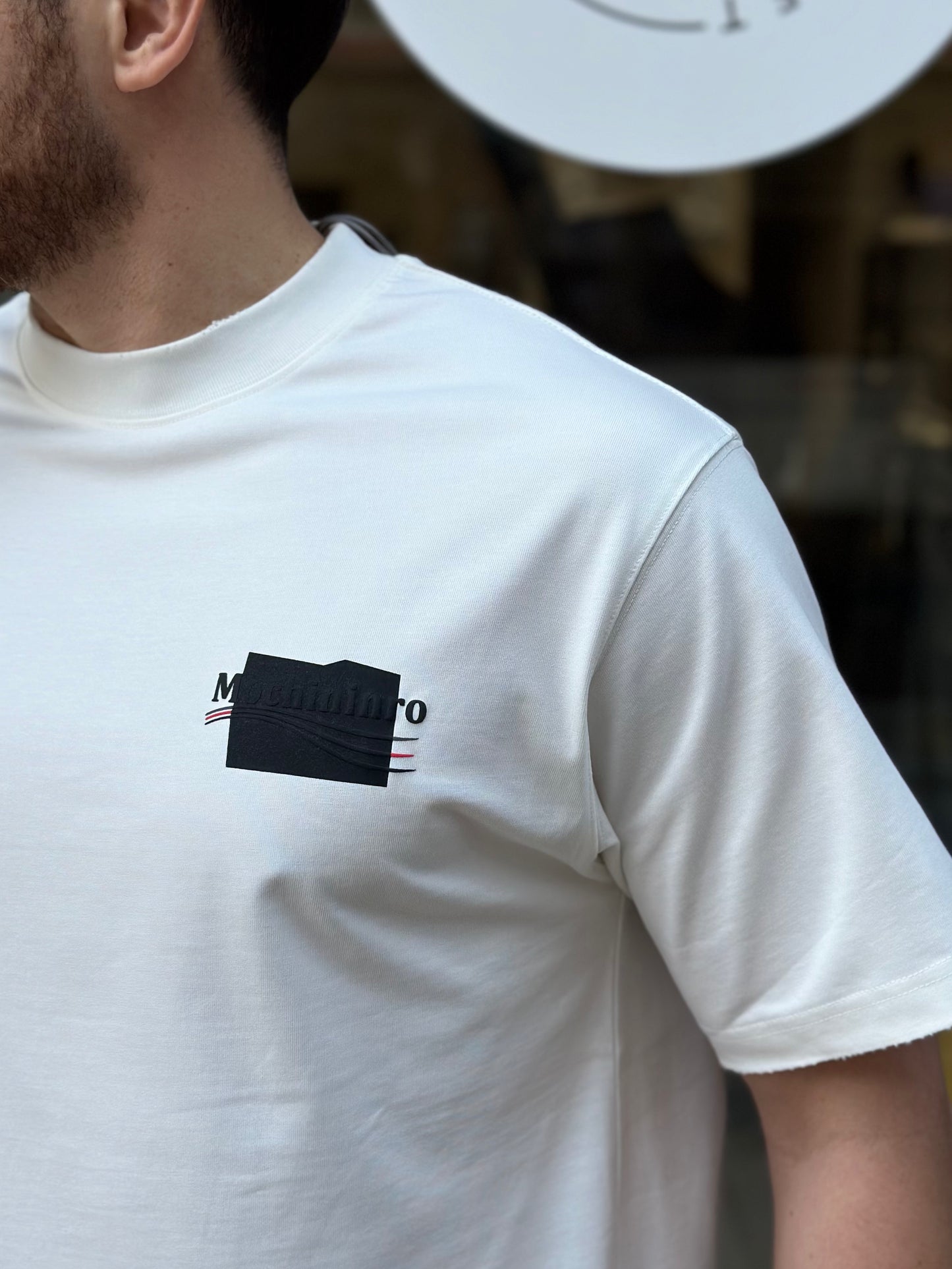 Мъжка тениска широка кройка (Oversized)