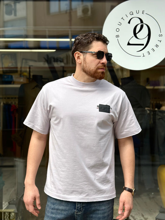 Мъжка тениска широка кройка (Oversized)