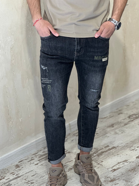 Мъжки еластични дънки