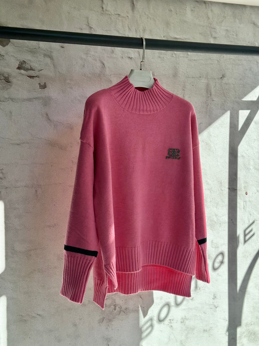 Дамски пуловер BB-циклама