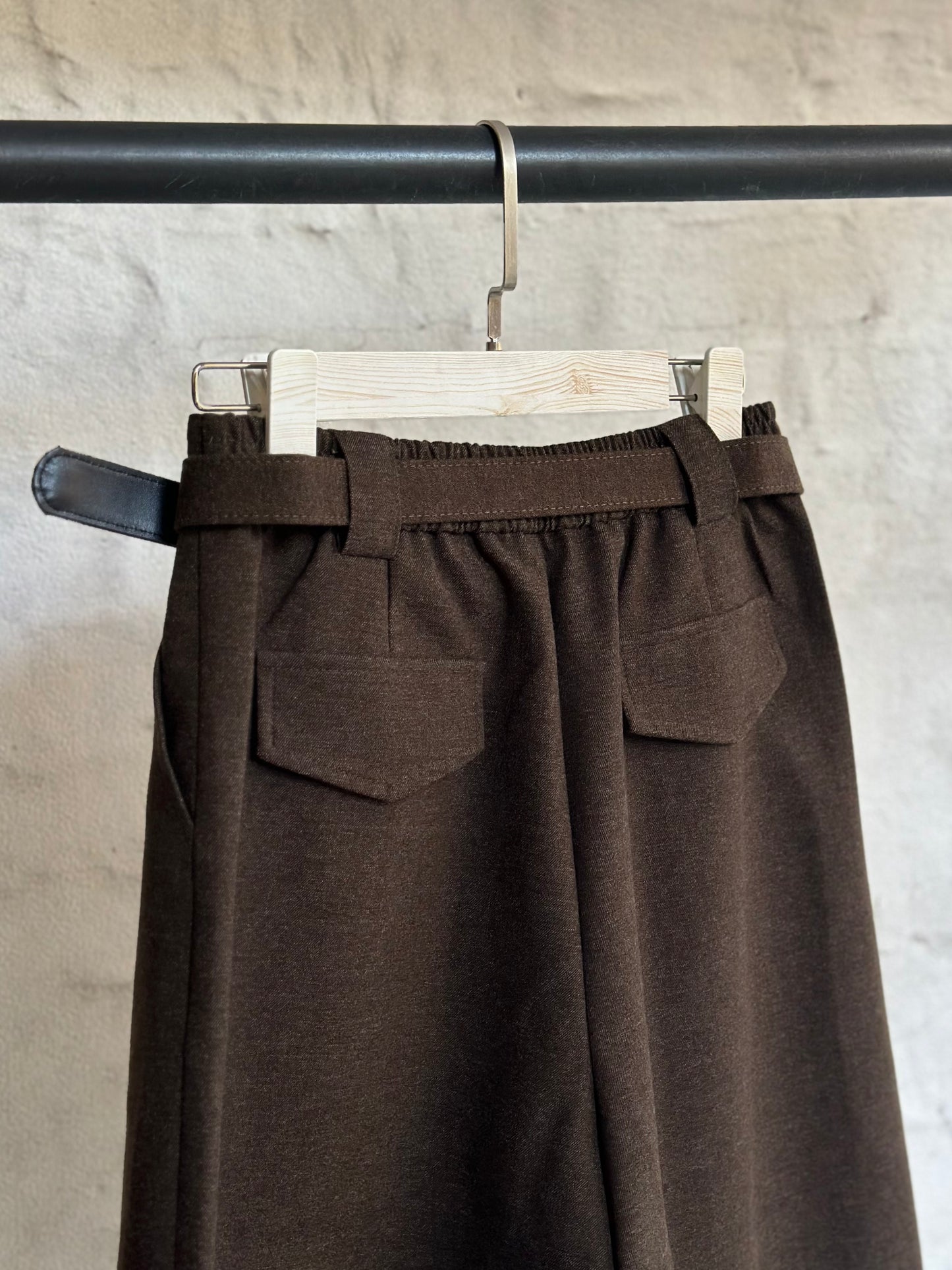 Дамски панталон Capri- кафяв