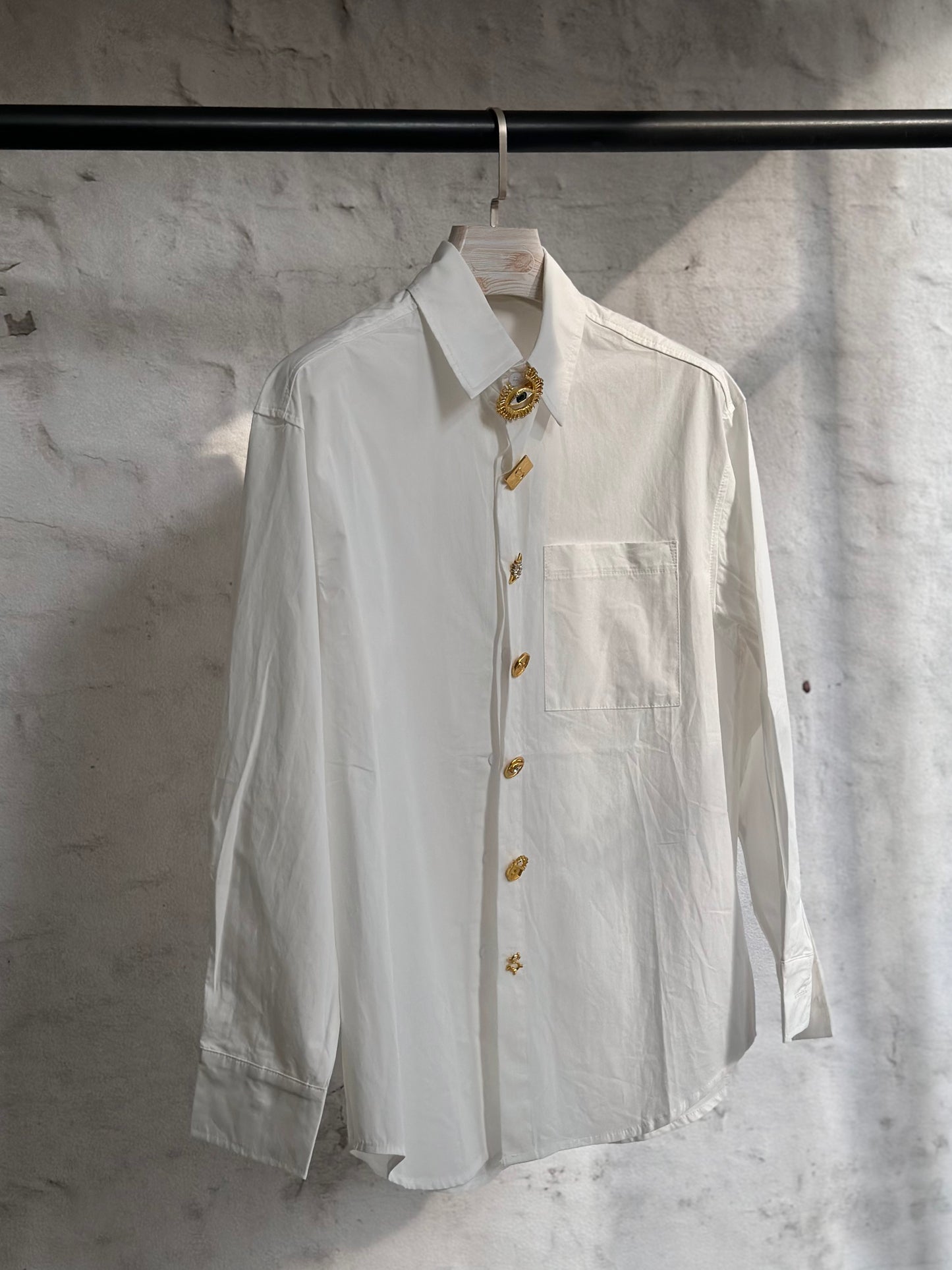 Дамска риза- бяла