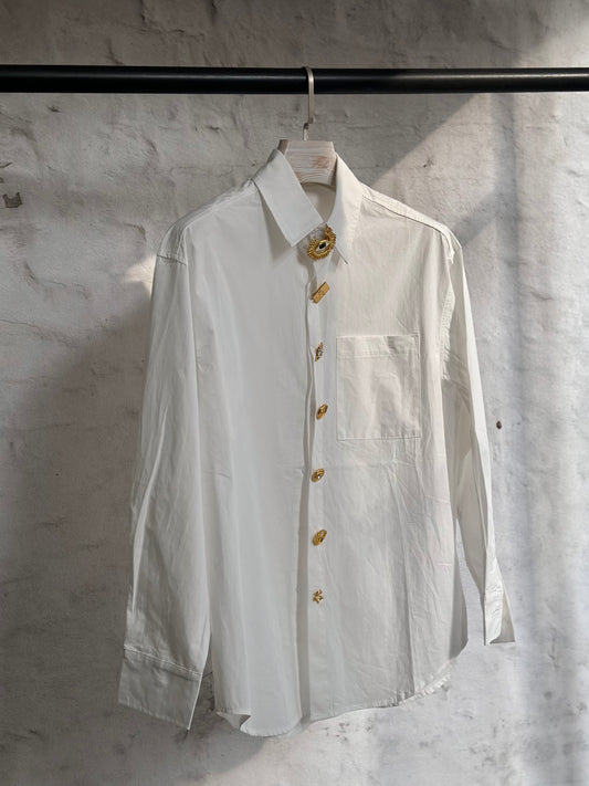 Дамска риза- бяла