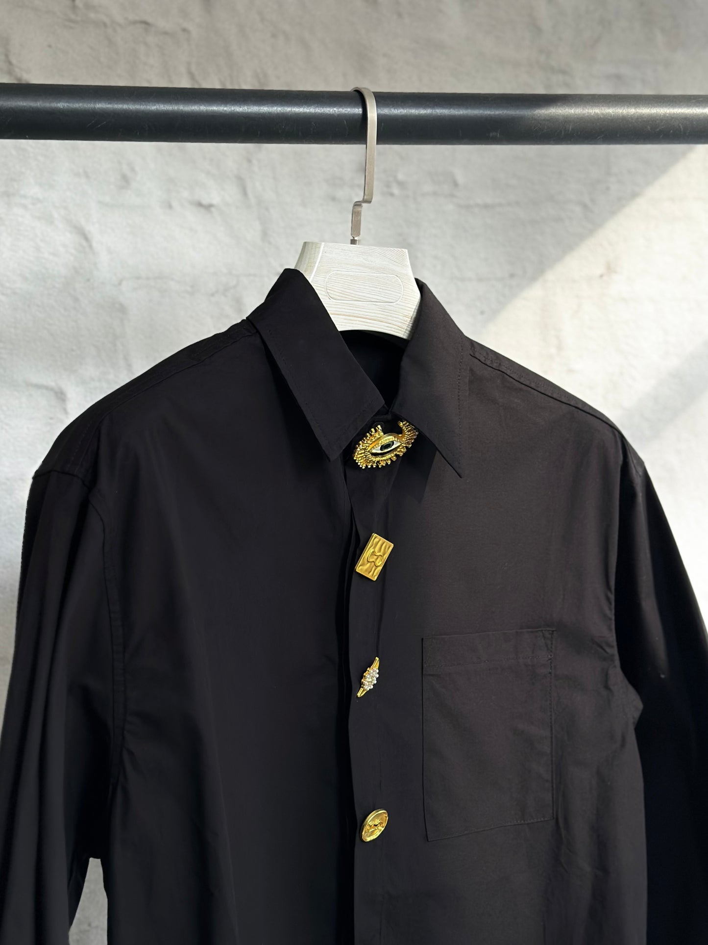 Дамска риза-черна