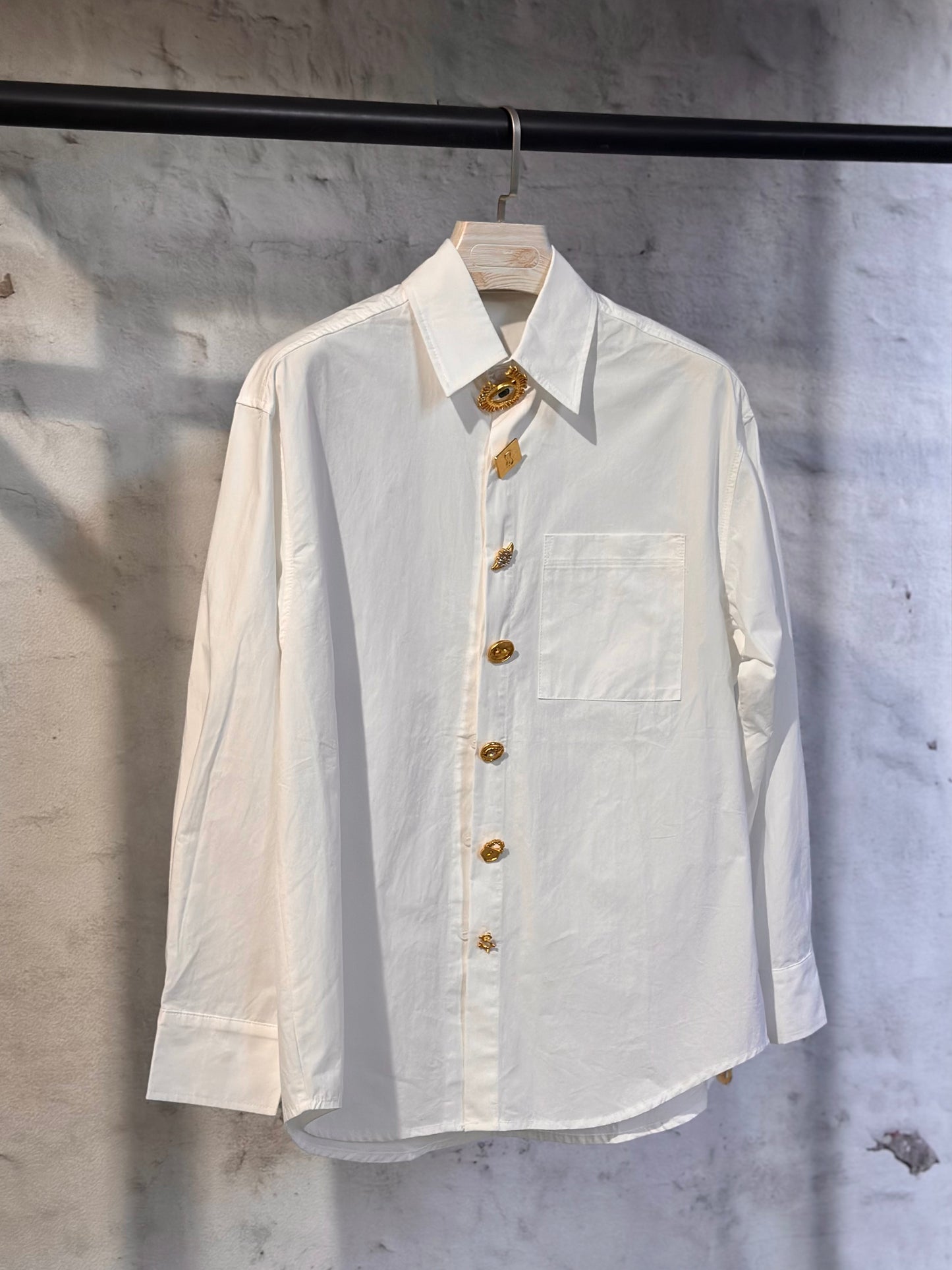 Дамска риза- бяла