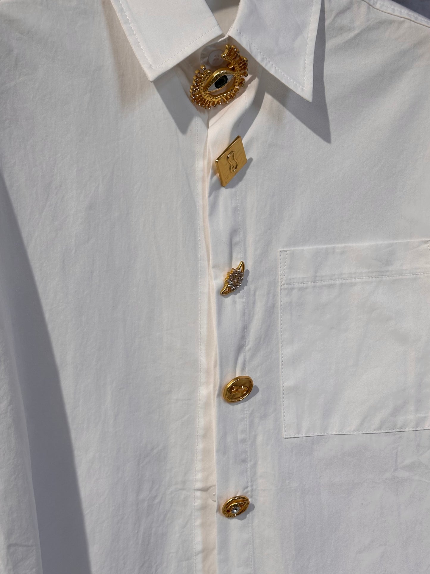 Дамска риза- бяла