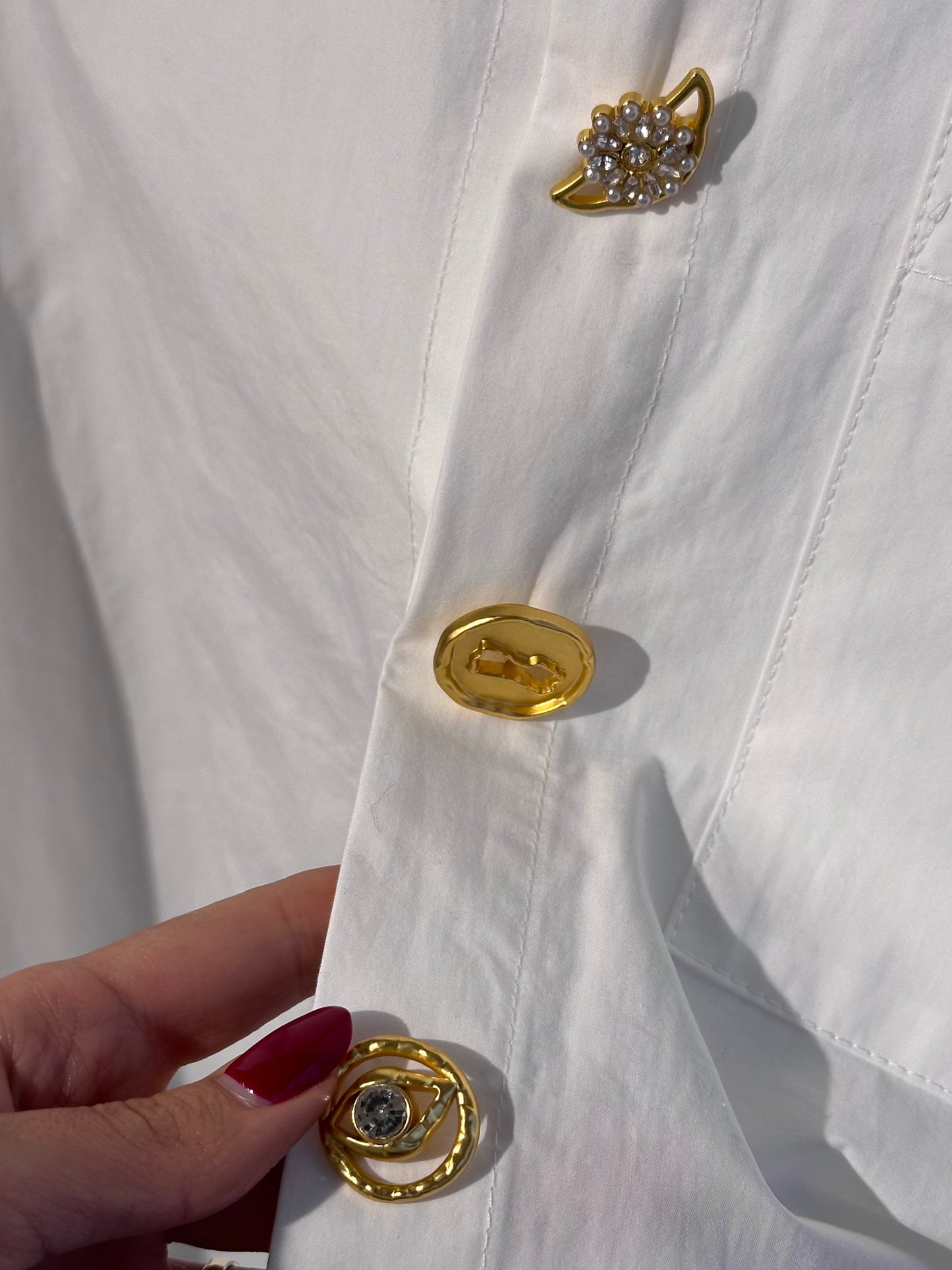 Дамска риза- бяла