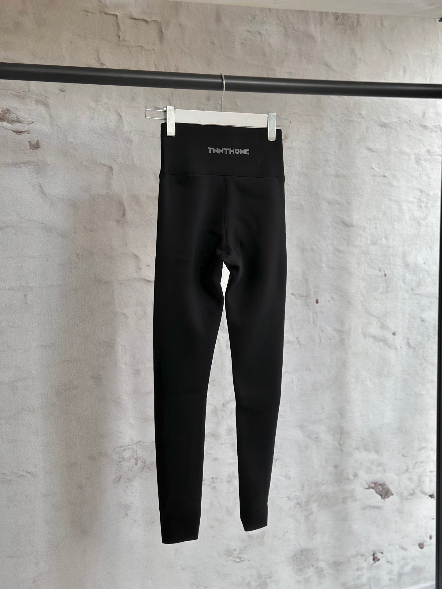 Дамски подплатен клин-черен