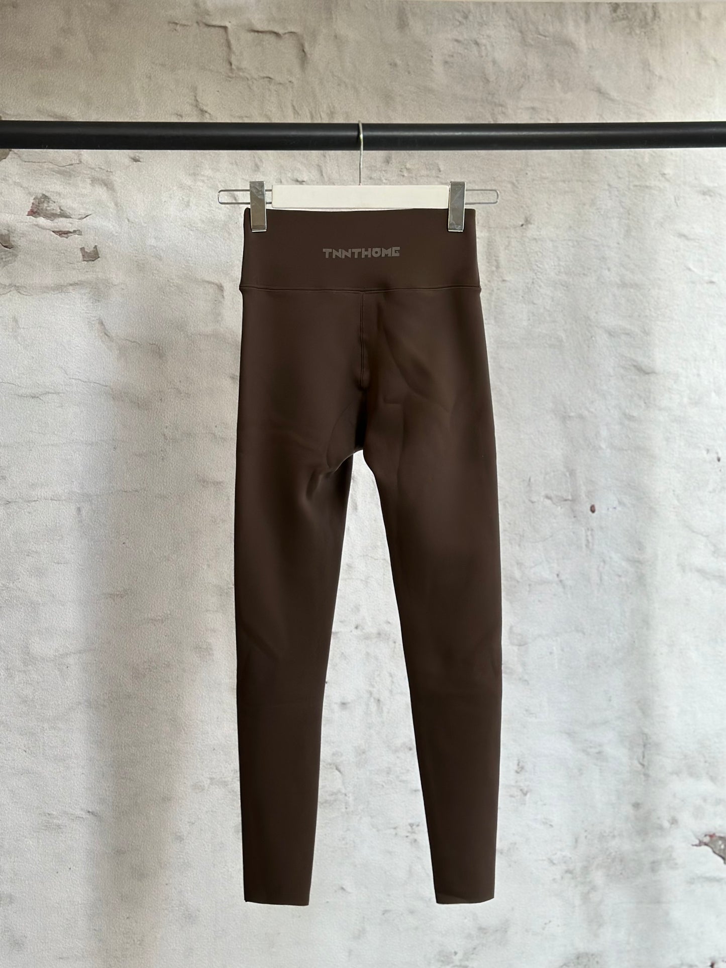 Дамски подплатен клин-кафяв