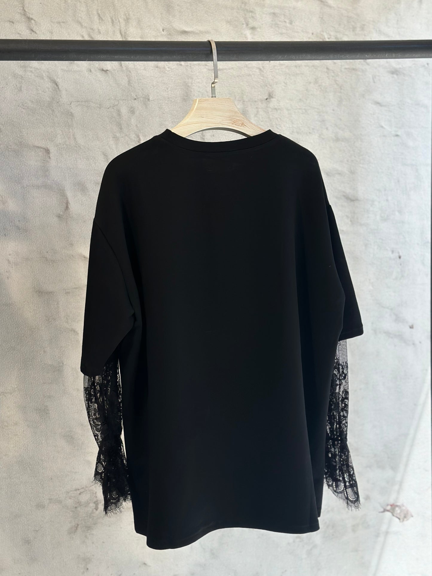 Дамска тениска Lace Contrast