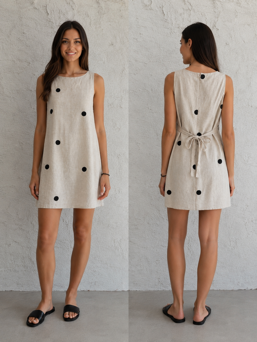 Дамска рокля Summer in dots