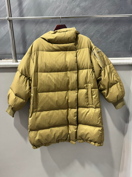 Дамско яке с гъши пух