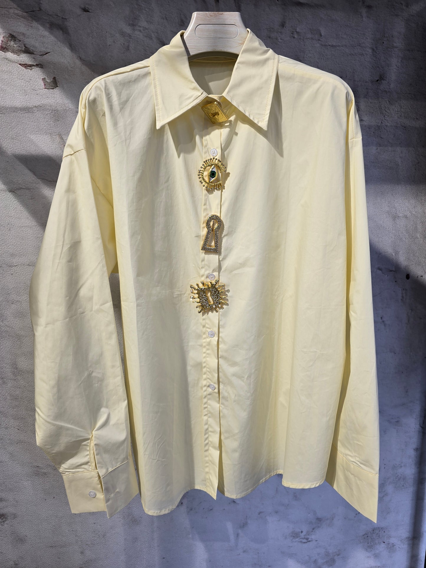 Дамска риза-шампанско