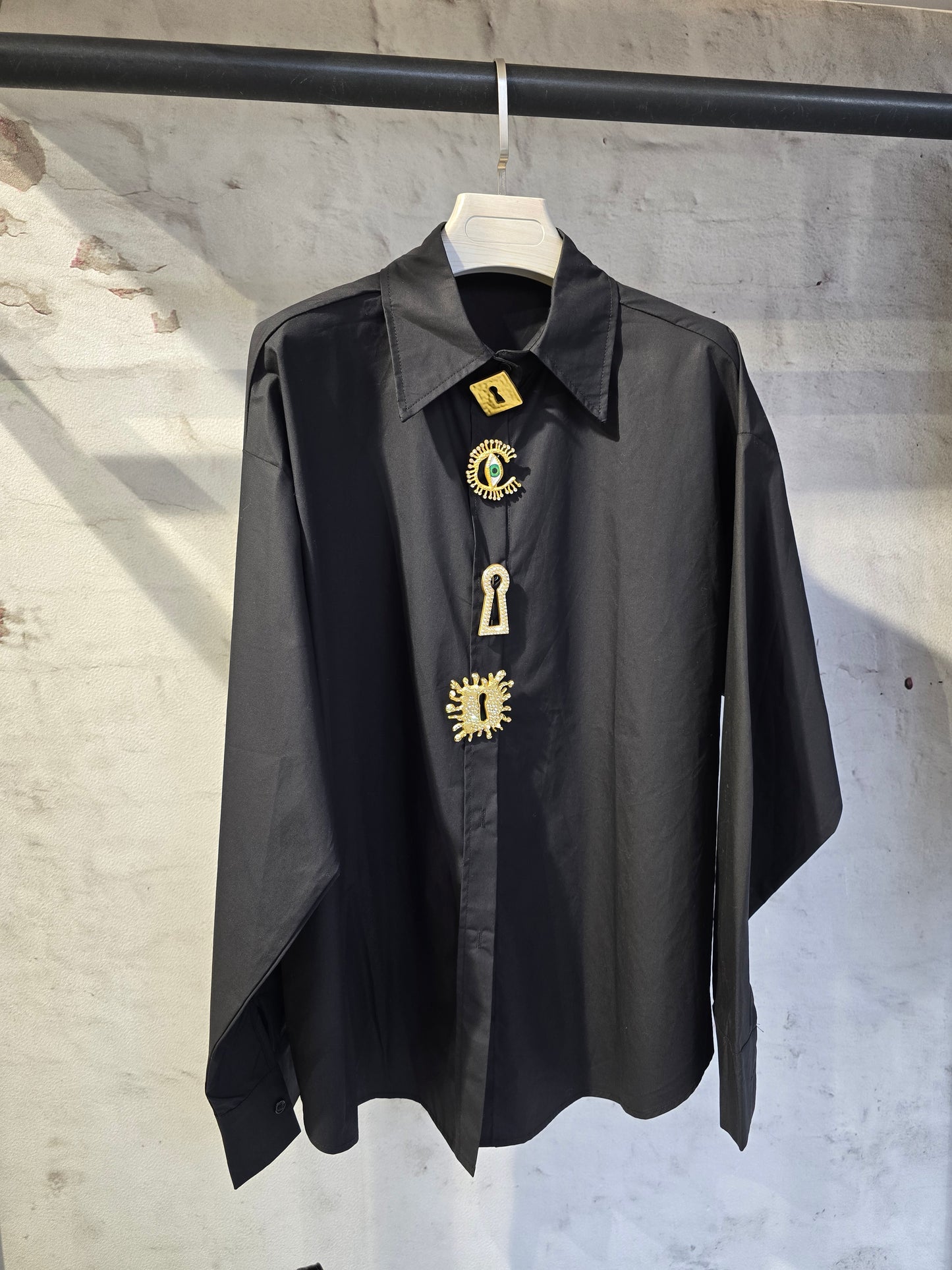 Дамска риза-черна