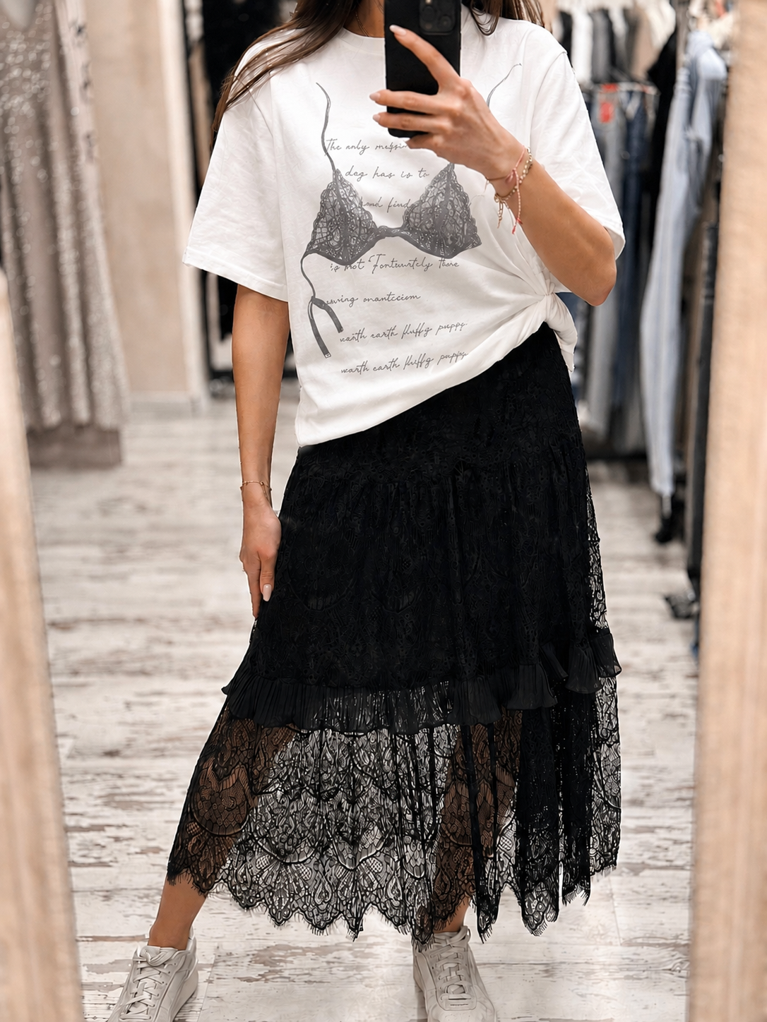 Дамска тениска Lace Mood